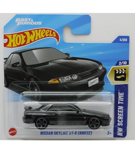 Hot Wheels - Nissan Skyline GT-R (BNR32) - HW Screen Time 2